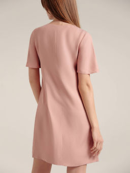 CONTE Платье свободного кроя LPL 1190 из вискозы dusty rose dusty rose