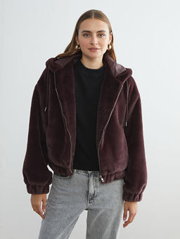 Kap??onlu Kad?n K?rk Ceket