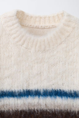 STRIPED KNIT JUMPER - Zara фото 3