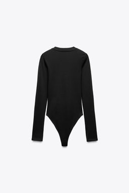 COTTON MODAL BODYSUIT - Zara фото 54