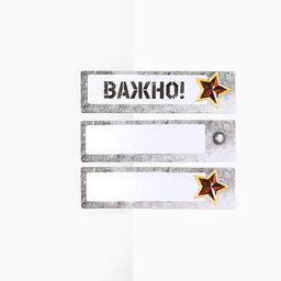 Подарочный набор, стикеры 20 листов и мини ручка шариковая За отвагу. 23 февраля - Artfox фото 2