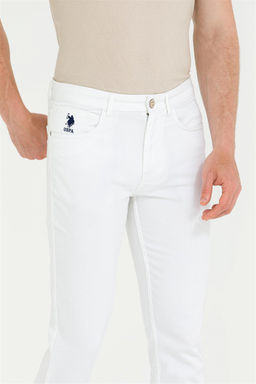 U. S. Polo Assn / Мужские белые брюки из плотной ткани - U.s. polo assn фото 6