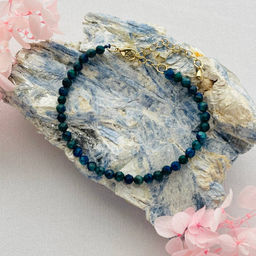 Браслет из Азурита огранка 19 см +