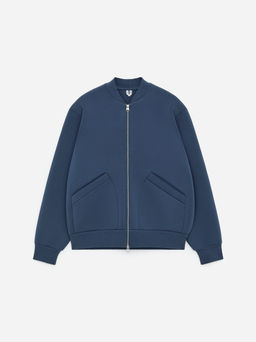 Chaqueta de neopreno con cremallera