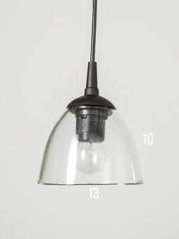 Светильник потолочный «Этюд» 1xE27 40 Вт, чёрный BayerLux