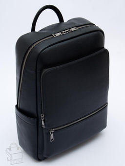 Рюкзак мужской кожаный  131419-161H black Heanbag