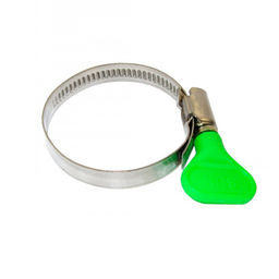 Хомут с бабочкой 12-22мм, нерж.сталь