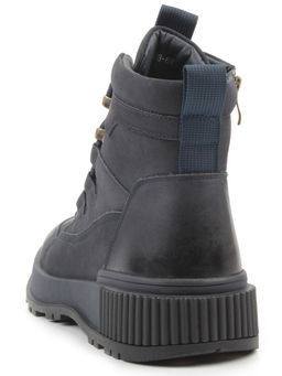 05-AW1008-6M DK. BLUE Ботинки зимние мужские (натуральная кожа, натуральный мех) - Фабричный китай фото 7