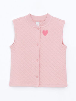 Kalk Desenli K?z Bebek Yelek