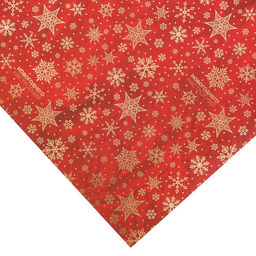 Цена за 10 шт. Бумага упаковочная глянцевая Новогоднего настроения, 50 х 70 см - Дарите счастье фото 3