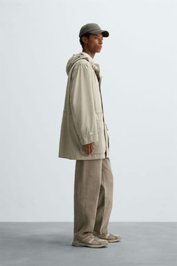 LIGHTWEIGHT SHORT COTTON PARKA