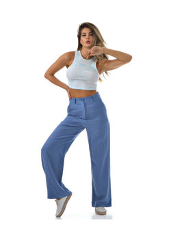 Брюки из льна с вискозой на молнии. - А+б коллекция фото 2