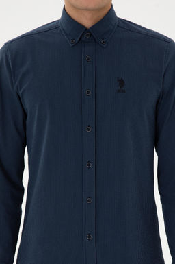 Erkek Lacivert Uzun Kollu G_mlek - U.s. polo assn фото 6