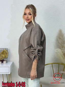 Куртка эко кожа на молнии