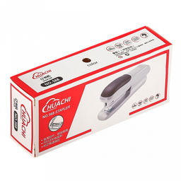 Степлер №24/6 и №26/6 до 20 листов, 12,7х3,4х5,8см, цвета в ассортименте: синий; светло-серый; черный, в цветной коробке (Китай)