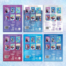 Набор обучающих книг Учимся читать с Эльзой и Анной, 6 шт. по 24 стр., А5, Холодное сердце - Disney фото 9