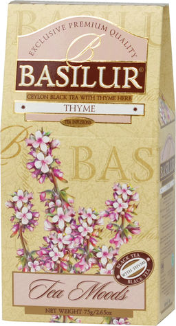 BASILUR. Чайный каприз. Чабрец (черный) 75 гр. карт.упаковка