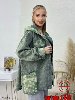 Женская джинсовка оверсайз