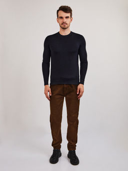 Джемпер мужской GREG G121-KM синий/графит  фото 10