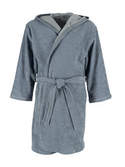 Халат детский серый