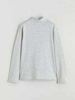 Yar?m Bal?k?? Yaka K?z ?ocuk Ti??rt