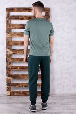 Брюки спортивные 
 3.MM112A-зелёный-тёмный
