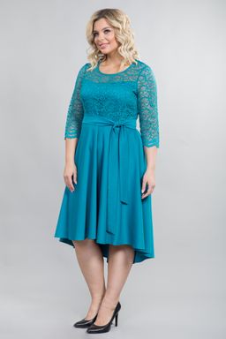 Платье 1171 бирюзовый - Novita фото 4