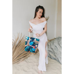 Сумка пляжная на молнии, цвет чёрный - Nazamok фото 10