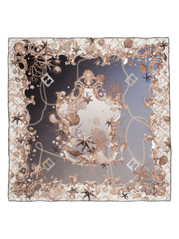 Платок жен. шелк 90х90 E03-8449-19 - Eleganzza фото 3