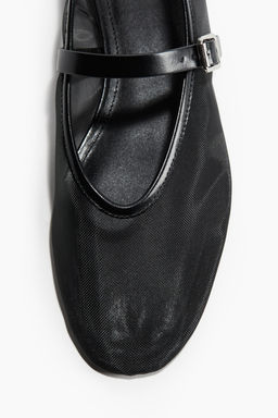 Bailarinas de malla estilo merceditas - H&m фото 4