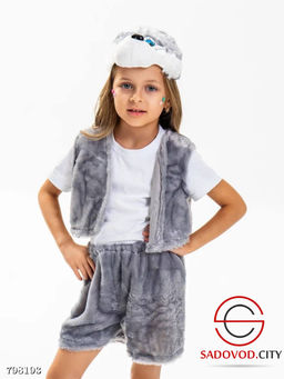 Костюм Заяц серый карнавальный - Bruno фото 3