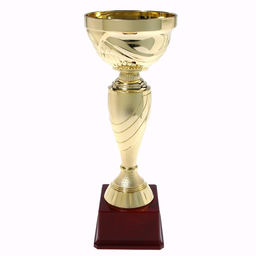 Кубок 120А, зол., подставка пластик, 37 14 11,5 см