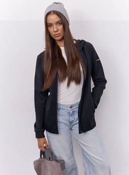 T3388-3 Толстовка женская на молнии с капюшоном - Strobbs фото 6