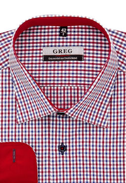 Сорочка мужская длинный рукав GREG 164/319/490/Z/1