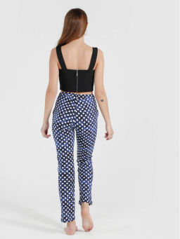 Брюки Венеция индиго (кулирка)