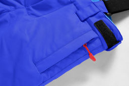 Брюки горнолыжные подростковые для девочки синего цвета 9252S - Mtforce фото 4