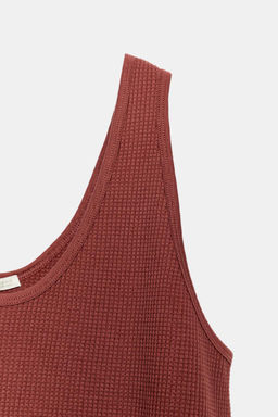 STRUCTURED STRAPPY TOP - Zara фото 6