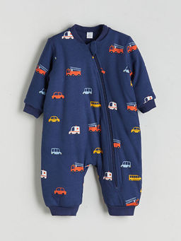 2.5 Tog Bisiklet Yaka Uzun Kollu Erkek Bebek Uyku Tulumu