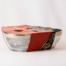 Набор салатников 3 шт с гравир. и напылением, арт 1322/3, 3495, 1322 (3)