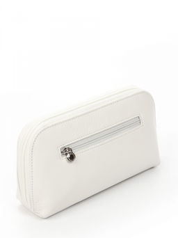 LACCOMA косметичка LA-7001-белый натуральная кожа