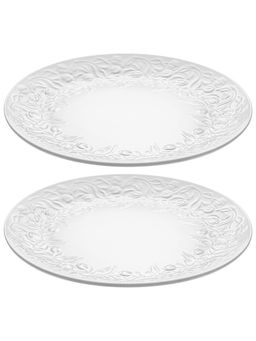 Набор тарелок 2 пр. 26*26*2,5 см Тюльпаны, фарфор - Elan gallery фото 4