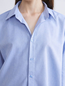 Oversize Oxford Kad?n G?mlek