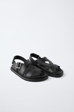 SANDALS WITH BUCKLES - Zara фото 8