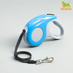 Рулетка Молния, 5 м, до 15 кг, синяя
