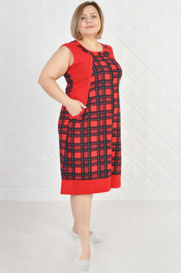 Арт. 150 Халат женский 50-58 (5 шт) Цвет:ассорти - Калинка фото 2