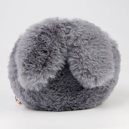 Сумка детская Зайчик, 20?20 см, серая