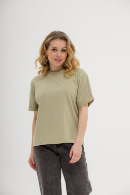 Футболка высокое качество пенье 95% хлопок, 5% лайкра - Knitka wear фото 11