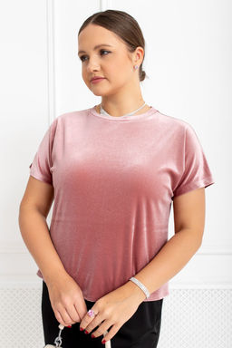 Блузка ТБ-97 пыльная роза - Angelika фото 3
