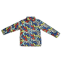 CRB wear/CWB 61498 Куртка для мальчика, темно-синий-салатовый/Ex.Cherubino  фото 2