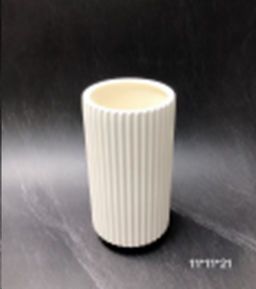 Ваза 21 см / GEF-23 /уп 12/глазурованная